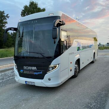 50 kohaline HIGER SCANIA TOURING HD buss - Busside tellimine - Tuuliku Reisid
